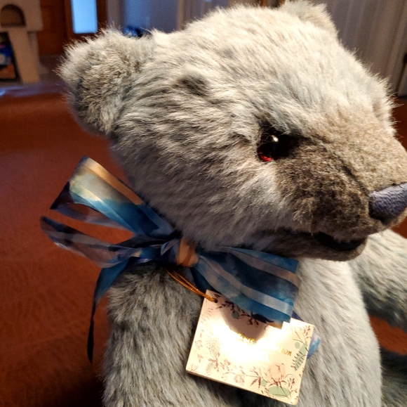 NWT Gund Teddy Bear, 100th Ann, Signature Collection, signed, Original Bow, Tags - Picture 16 of 16